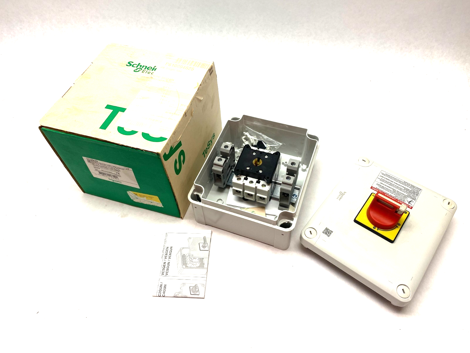 Schneider Electric VC3GUN Enclosed Emergency Switch IP55 480/600V 941319 - Maverick Industrial Sales