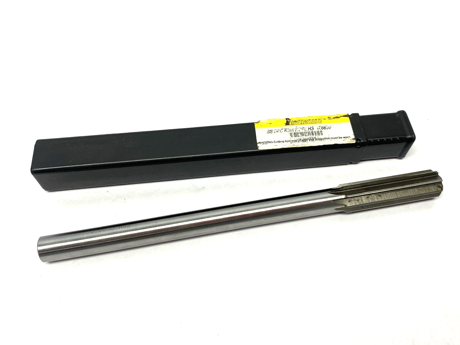 76499284 Chucking Reamer: 0.665" Dia, 9" OAL, 2-1/4" Flute Length, Straight - Maverick Industrial Sales