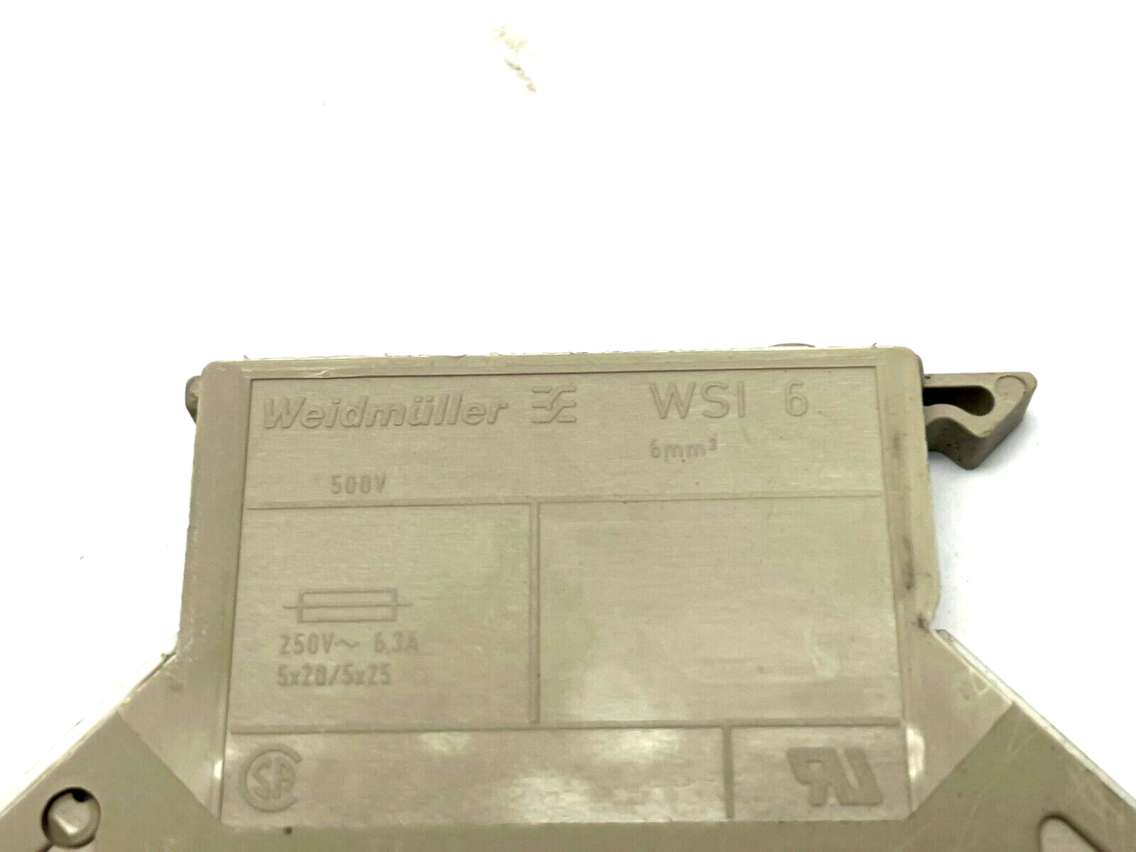 Weidmuller WSI 6 Fuse Terminal Block 2562730000 LOT OF 5 - Maverick Industrial Sales