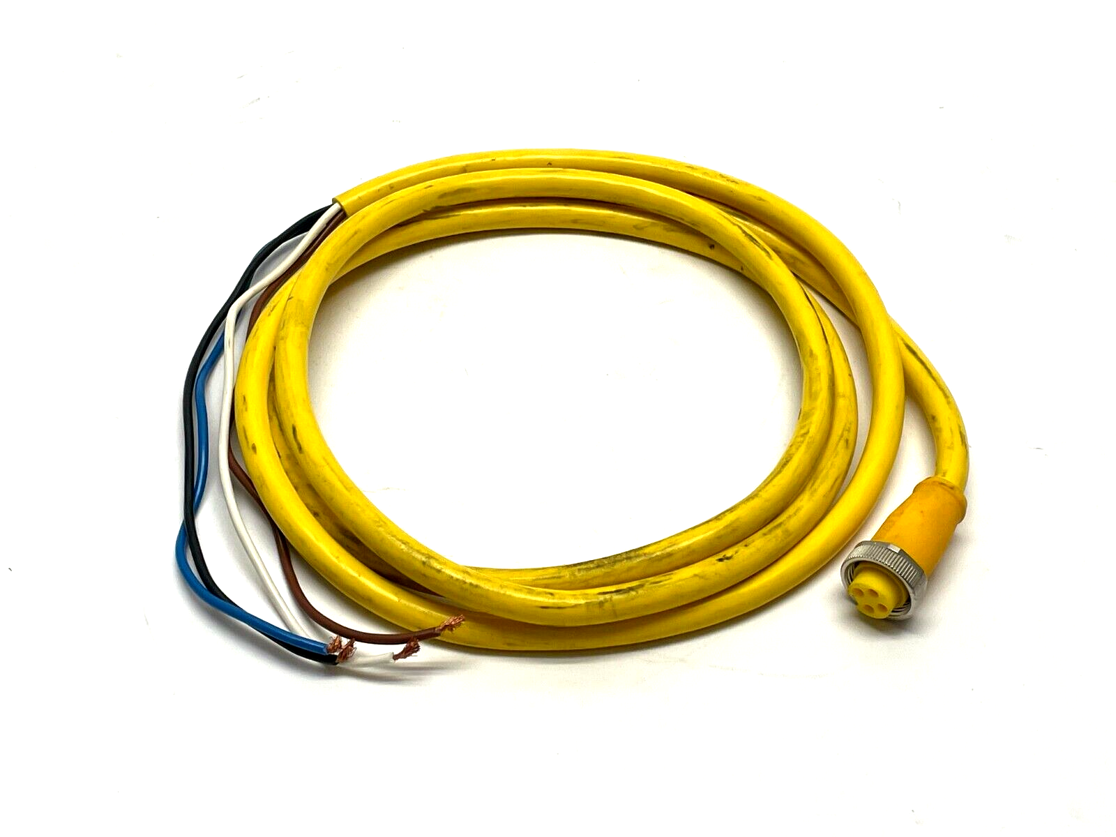 Balluff BCC090Y Single-Ended Cordset 8ft Length BCC A314-0000-10-003-VX44W6-050 - Maverick Industrial Sales