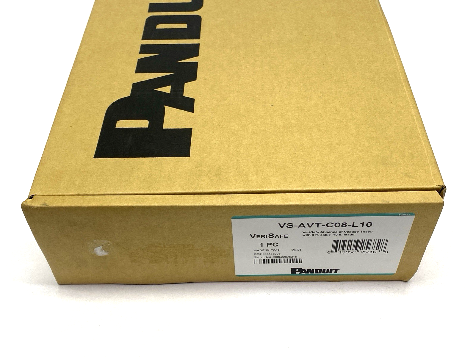 VS-AVT-C08-L10 | Panduit VeriSafe 1.0 Absence of Voltage Tester 8' System Cable - New – Open box - Maverick Industrial Sales