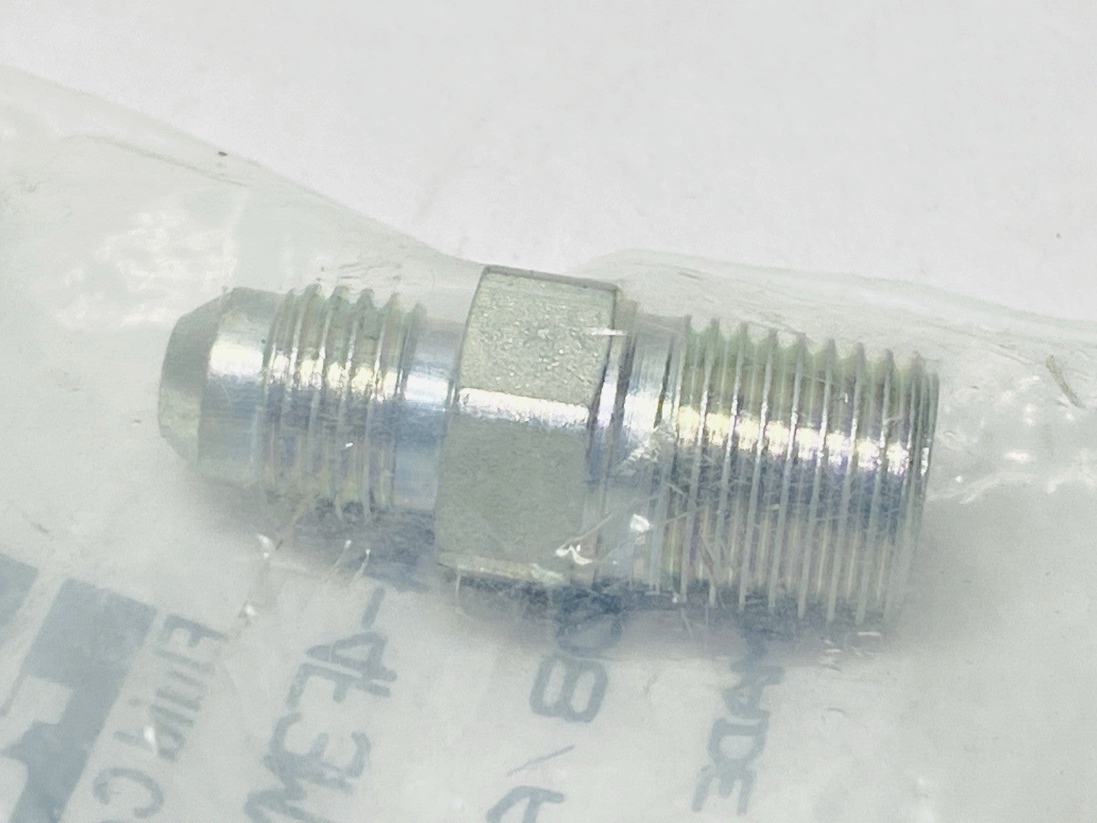 Parker 4-4F3MXS Triple-Lok 37 Degree Flare JIC Tube Fitting 1/4" x 1/4-19" - Maverick Industrial Sales