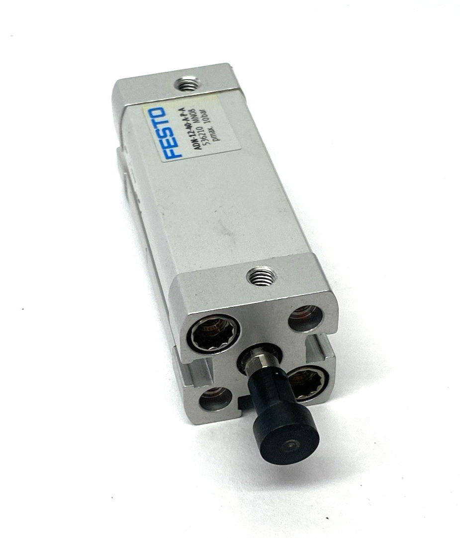 Festo ADN-12-40-A-P-A Pneumatic Compact Cylinder 12mm Bore 40mm Stroke 536210 - Maverick Industrial Sales