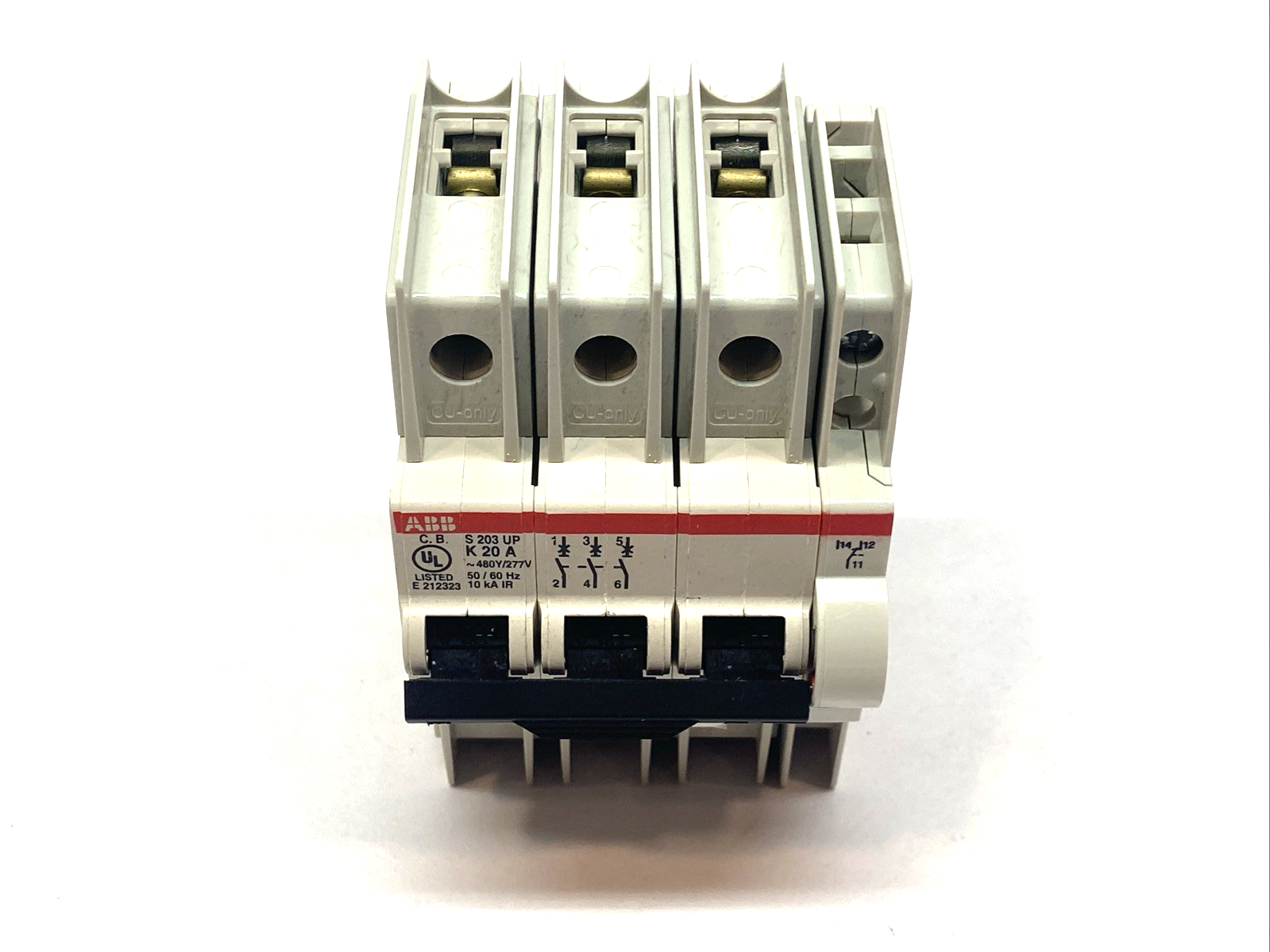ABB S203U-K20A Circuit Breaker 3-Pole 480Y/277VAC 50/60HZ 10kA - Maverick Industrial Sales