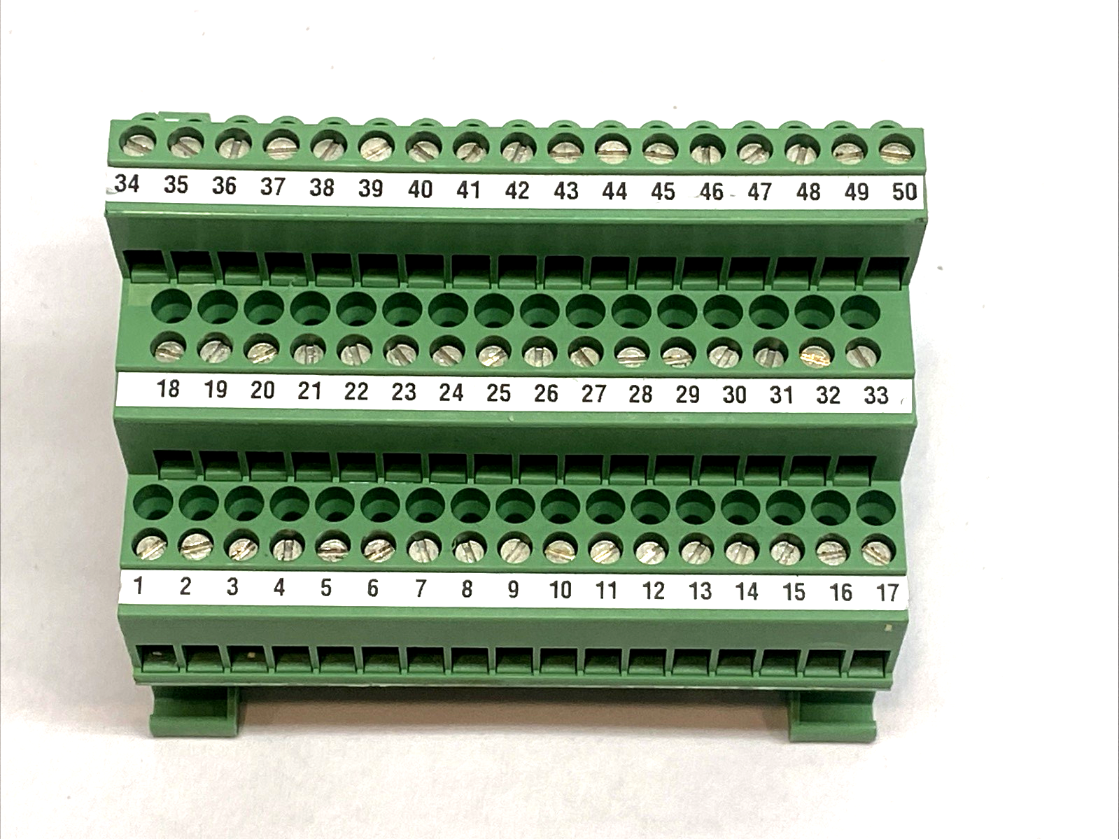 FLK-D50 SUB/S,2283647 | Phoenix Contact FLK-D50 SUB/S VARIOFACE Termination Board Interface Mod. 2283647 - Used - Maverick Industrial Sales