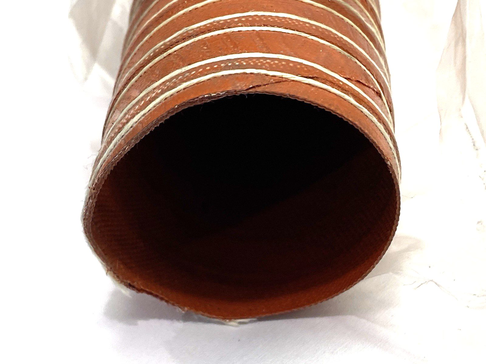 HT:15x134 Industrial High-Temperature Flexible Silicone Dryer Hose 1-3/4" x 143" - Maverick Industrial Sales