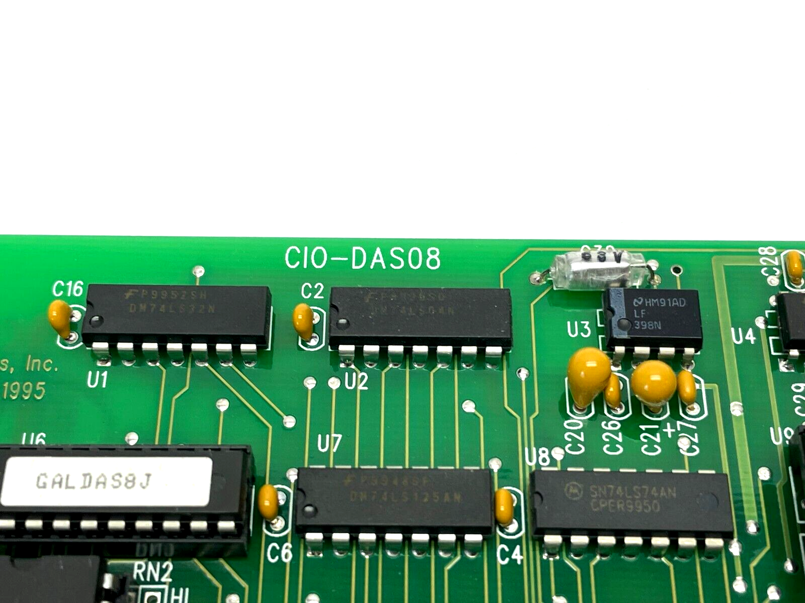 Measurement Computing CIO-DAS08 Multifunction Analog and Digital I/O Board - Maverick Industrial Sales
