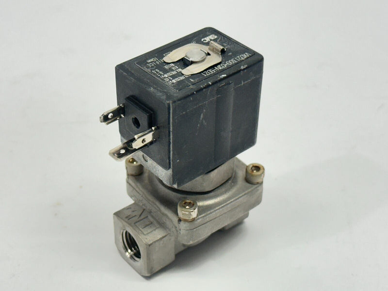 SMC VXD2130G-02N-5DZ1 2-Way Media Valve 1/4" 24VDC - Maverick Industrial Sales