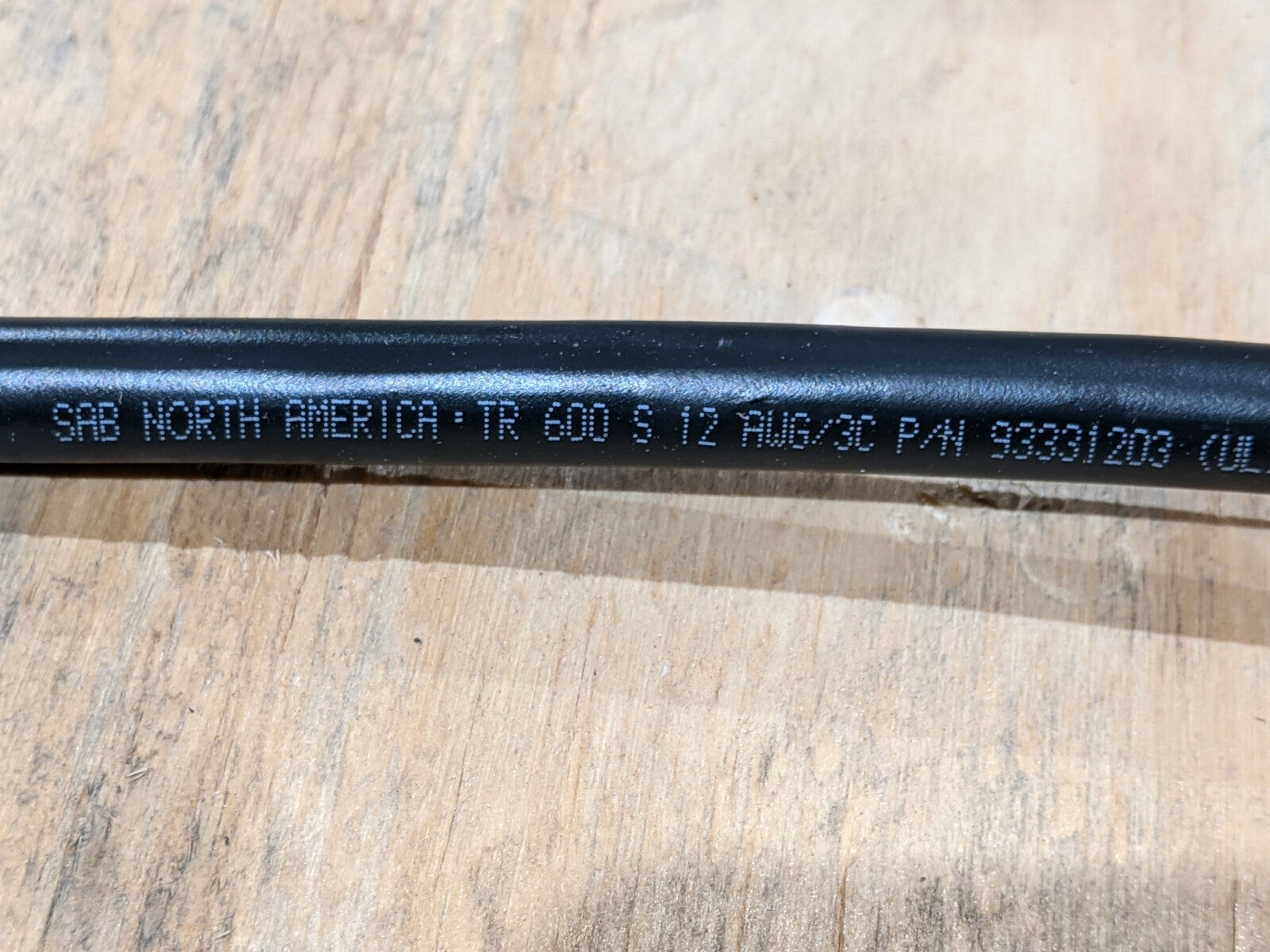 SAB 93331203 12 AWG 3C Motor Control Cable Wire LOT OF 10' FOOT - Maverick Industrial Sales