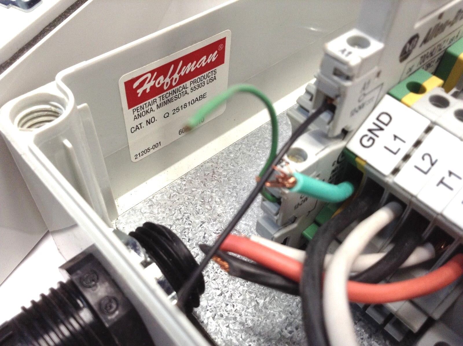 Martin Eng. Motor Overcurrent Protection Unit, Hoffman Q251810ABE, AB 100-C12*10 - Maverick Industrial Sales