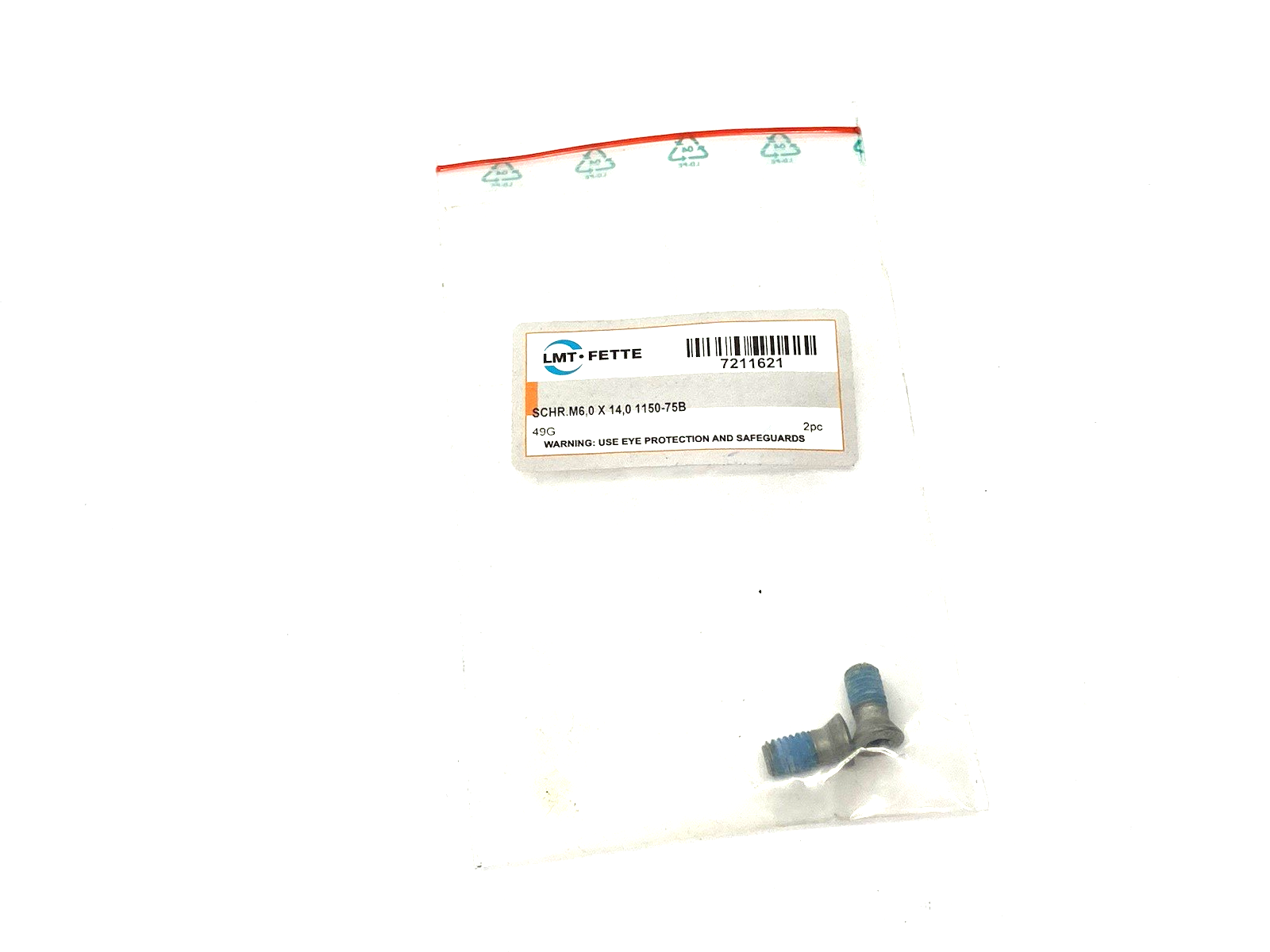 LMT Fette 7211621 Indexable Screw Set SCHR.M6,0X14,0 1150-75B - Maverick Industrial Sales