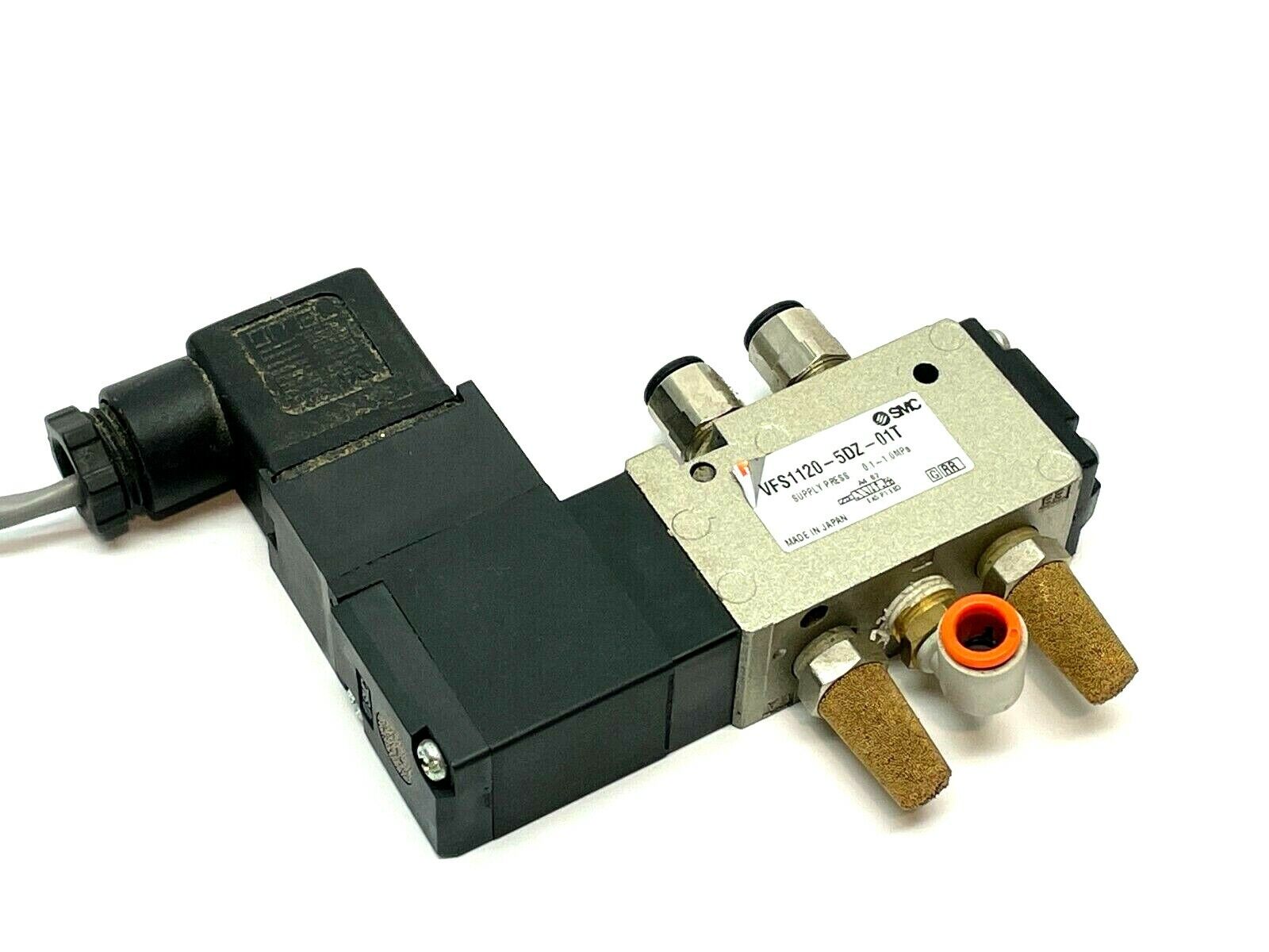SMC VFS1120-5DZ-01T Solenoid Valve 0.1-1.0MPa - Maverick Industrial Sales