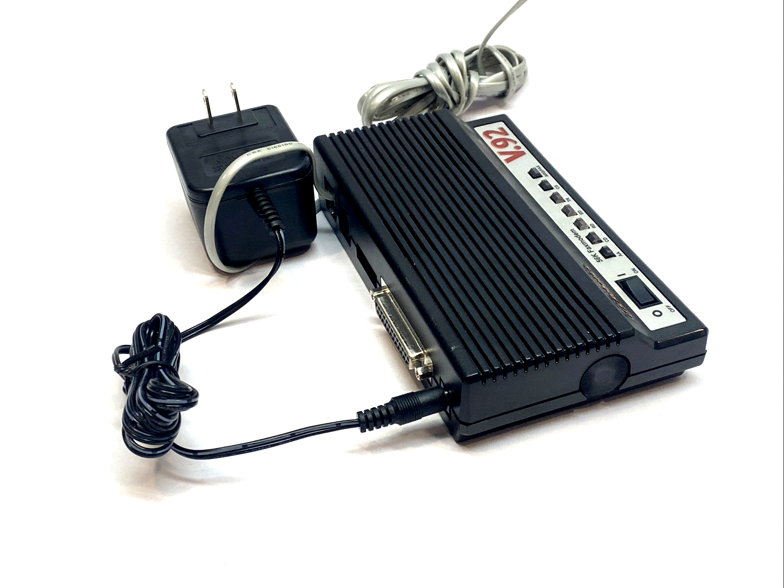 R36.0009.00 | USRobotics 56K V.92 External Fax Modem - Used - Maverick Industrial Sales