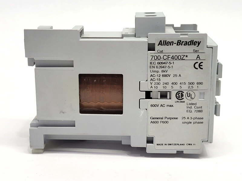 Allen Bradley 700-CF400ZJ Ser. A Control Relay 24VDC - Maverick Industrial Sales