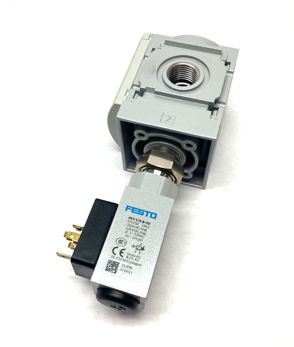Festo MS6-FRM-1/2-Y Branching Module 1/2" NPT Ports 529854 - Maverick Industrial Sales