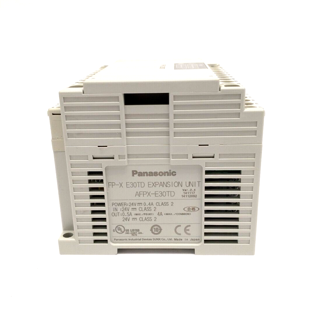 Panasonic AFPX-E30TD FP-X Expansion I/O Unit - Maverick Industrial Sales