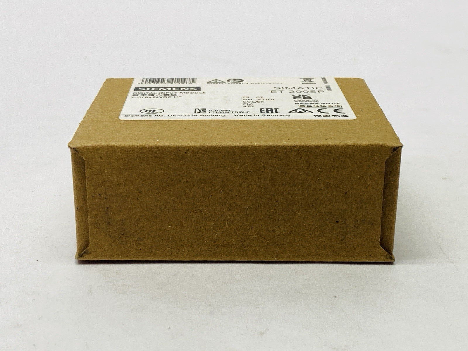Siemens 6ES7136-6BA01-0CA0 SIMATIC ET 200SP Digital Input Module F-DI 8x 24VDC - Maverick Industrial Sales