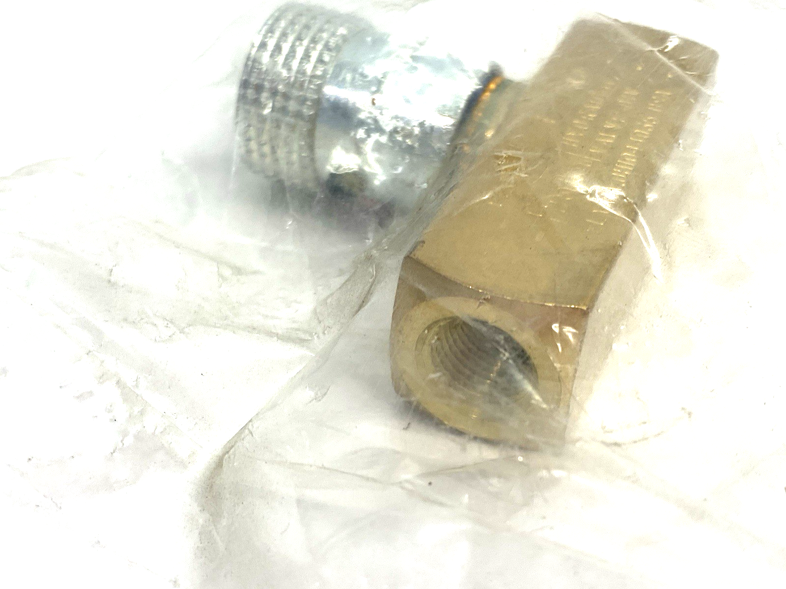 F200B | Parker Colorflow Inline Flow Control Valve, Brass Body, 1/8" Ports - New - Maverick Industrial Sales
