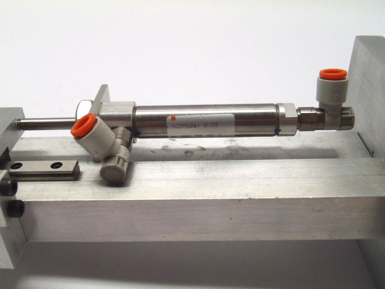 IKO LWL7B Linear-Bearing w/ SMC NCMB075-0050 & NCDMB044-0100 - Maverick Industrial Sales
