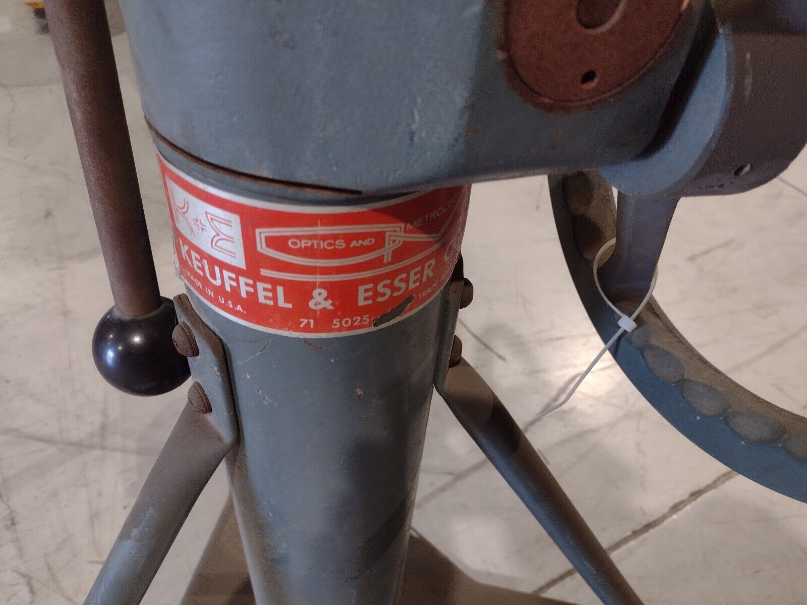 Keuffel & Esser 71-5025 Heavy Duty 3-1/2 x 8 Portable Meterology Stand - Maverick Industrial Sales
