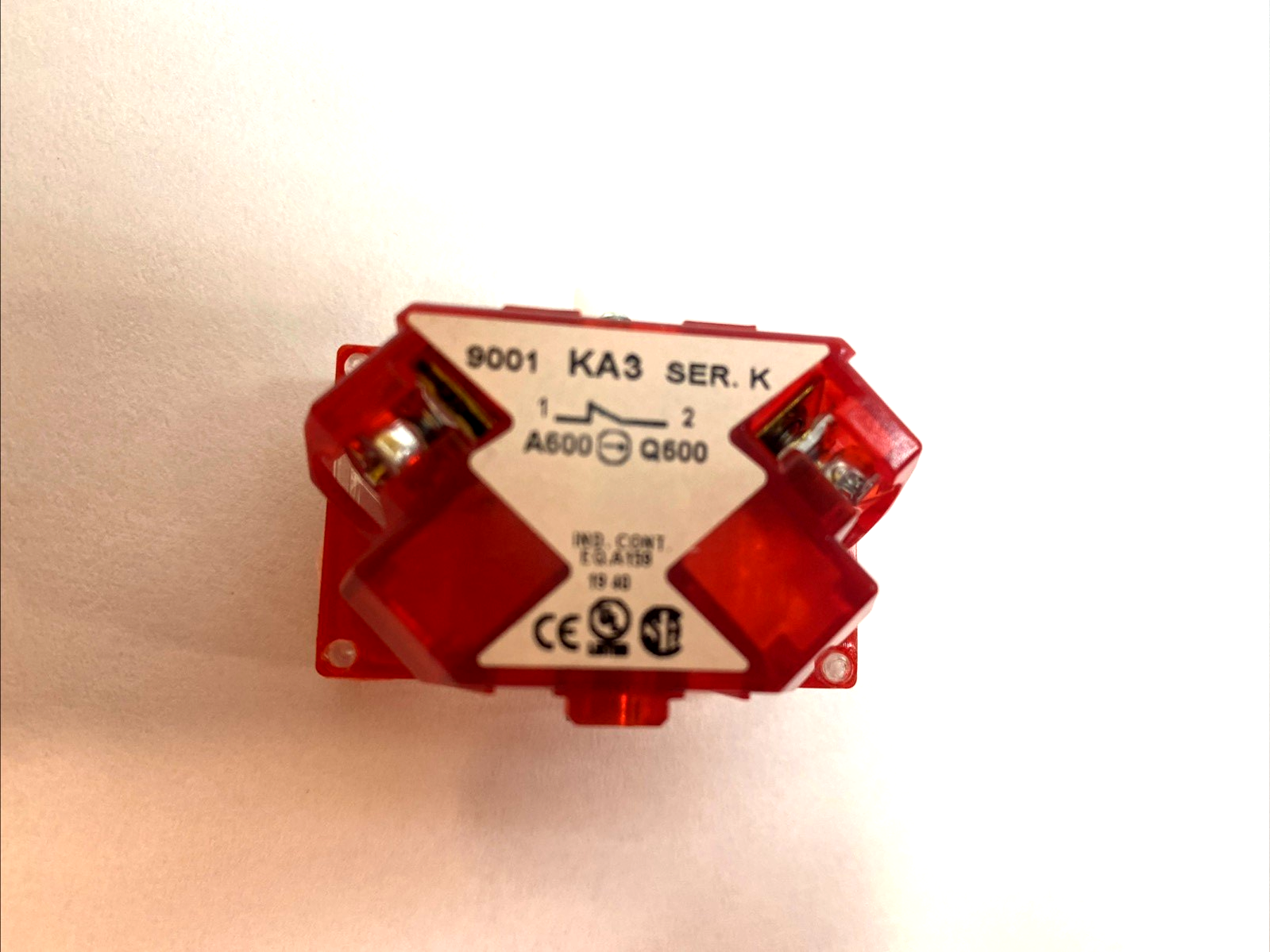Schneider Electric 9001KA3 Contact Block Ser. K - Maverick Industrial Sales