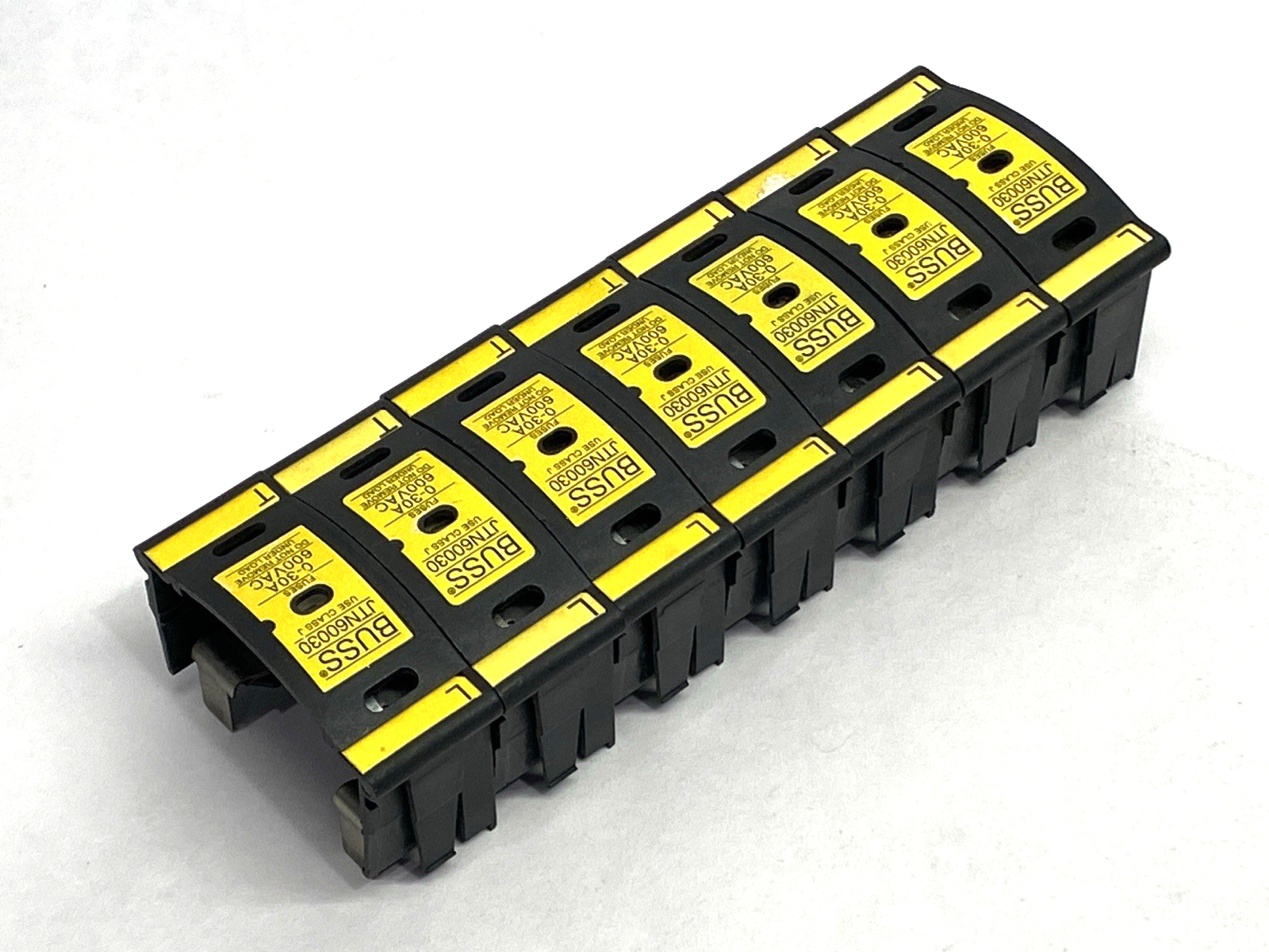 Bussmann JTN60030 Fuse Block Class J 30A 600VAC LOT OF 7 - Maverick Industrial Sales