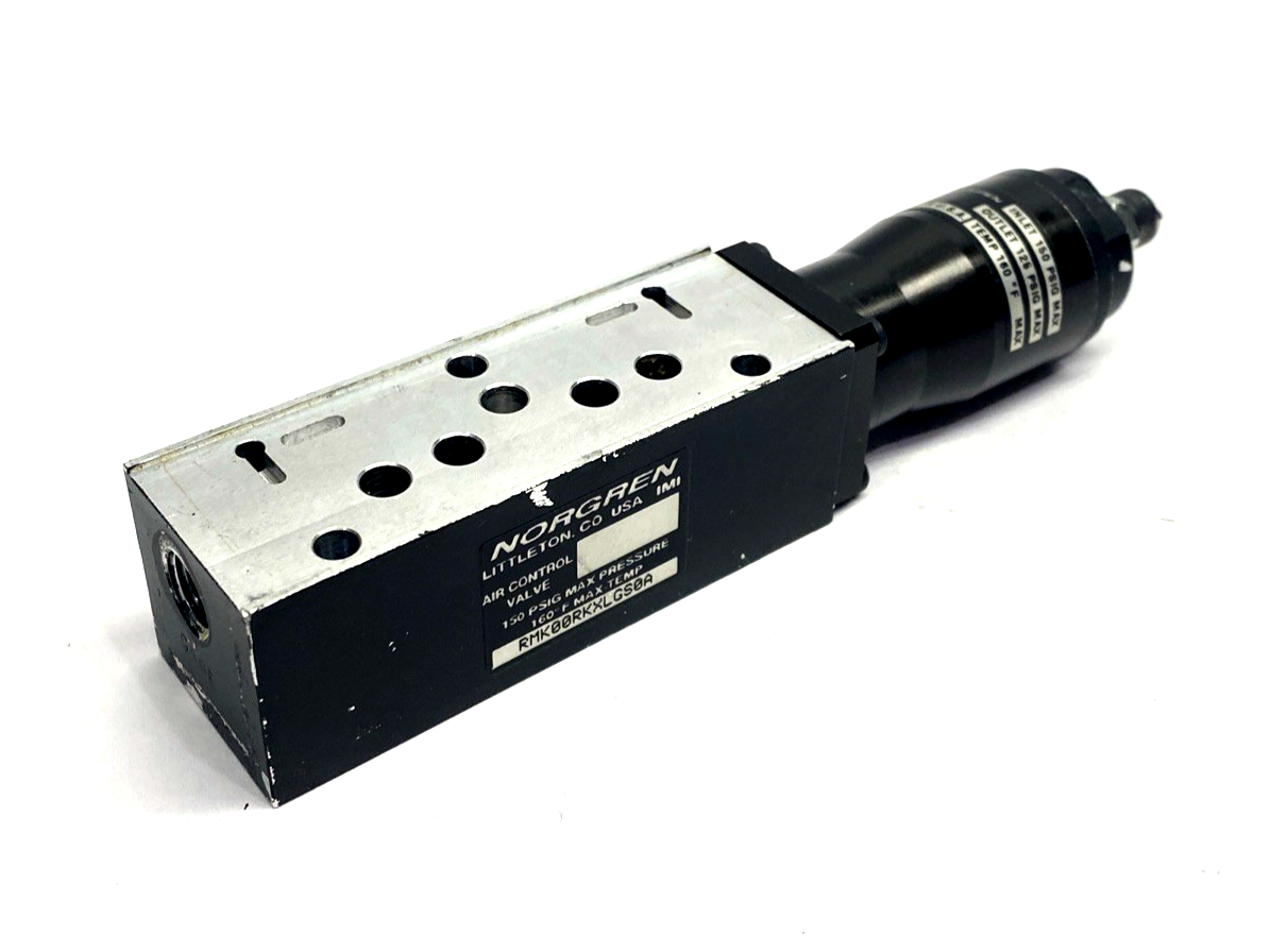 RMK00RKXLGS0A | Norgren Air Control Valve, MISSING REGULATOR KNOB - Used - Maverick Industrial Sales