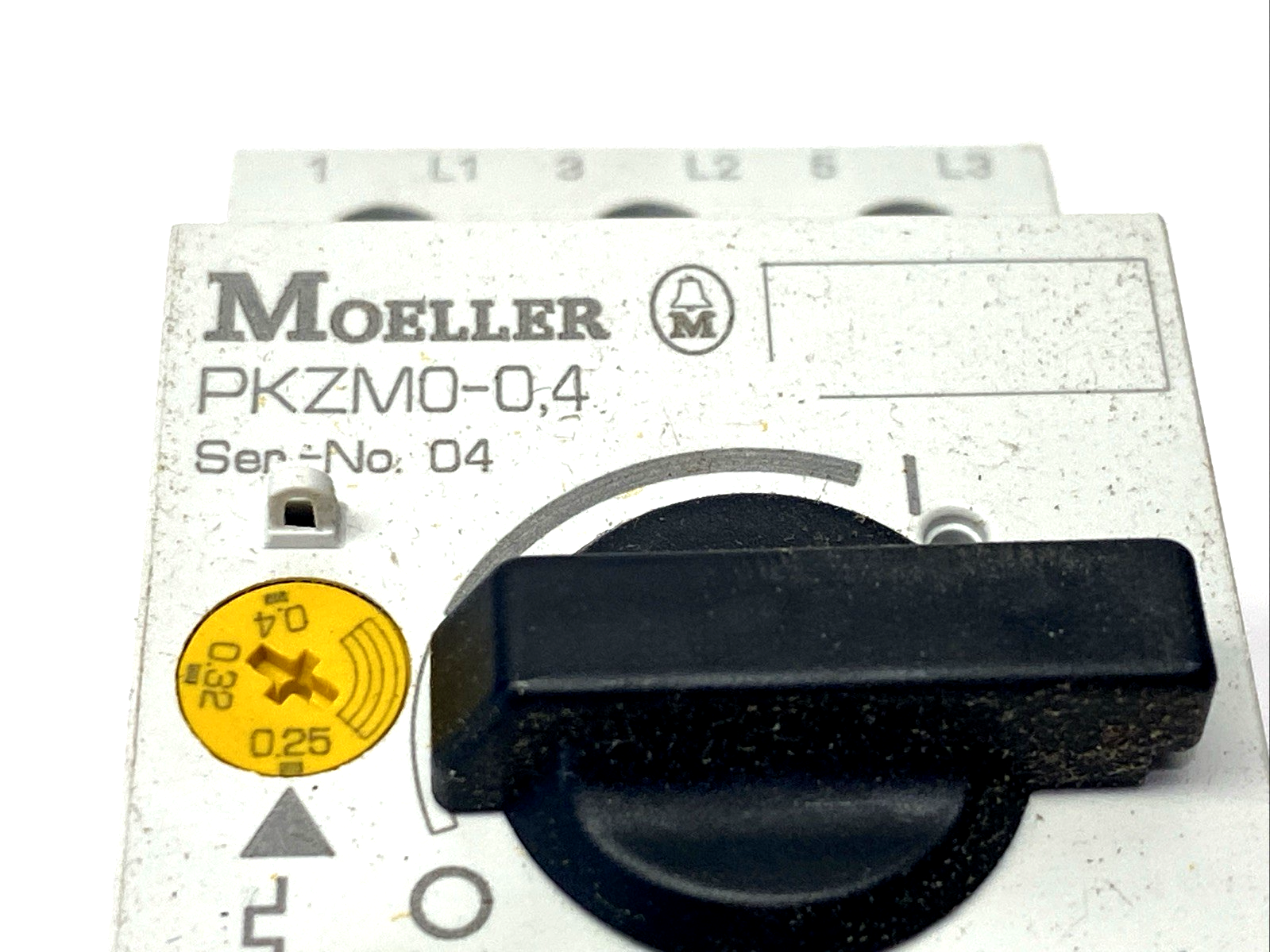 Moeller PKZM0-0,4 Motor Control Circuit Breaker 0.25-0.4A PKZM0-0.4 - Maverick Industrial Sales