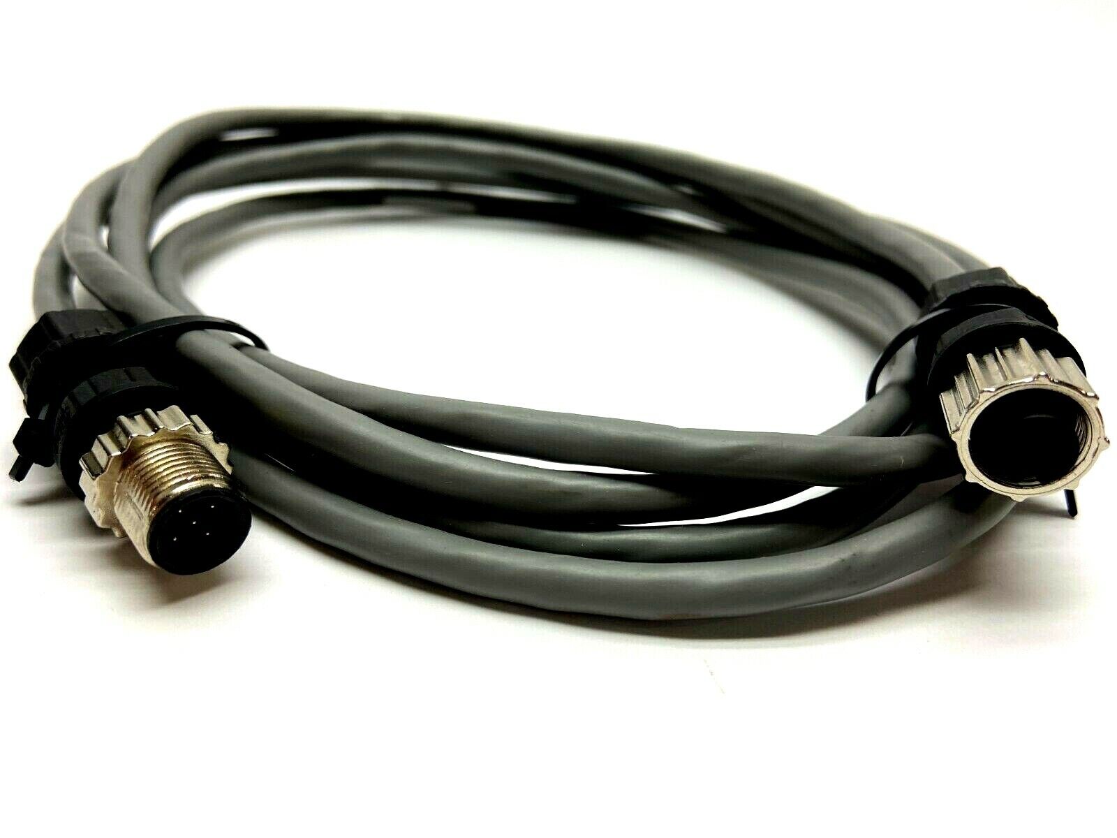 RFID 730-0033-90IN M12 Male to Female T Connector Cordset for R3-2 Antennas - Maverick Industrial Sales