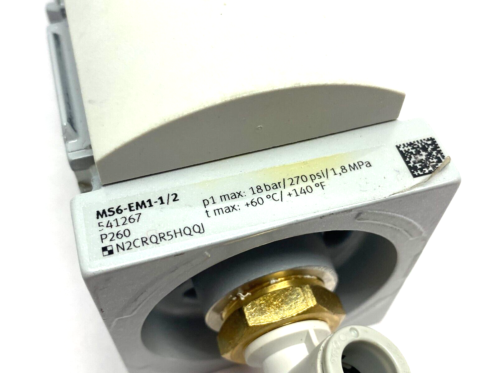 Festo MS6-EM1-1/2 Shut Off Valve 1/2" NPT Ports 541267 - Maverick Industrial Sales