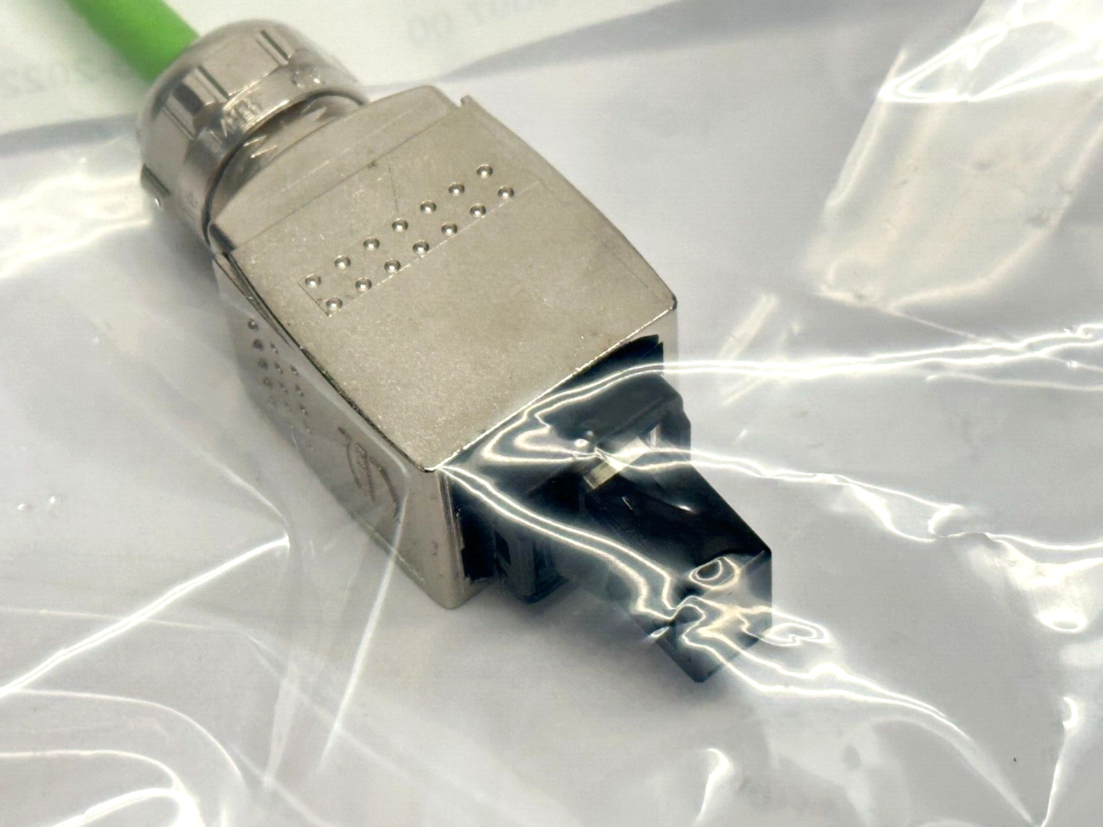 Pepperl+Fuchs ICZ-AIDA2-V45-0,2M-PUR-V1D-G Connection Cable RJ-45 to M12 D-Coded - Maverick Industrial Sales