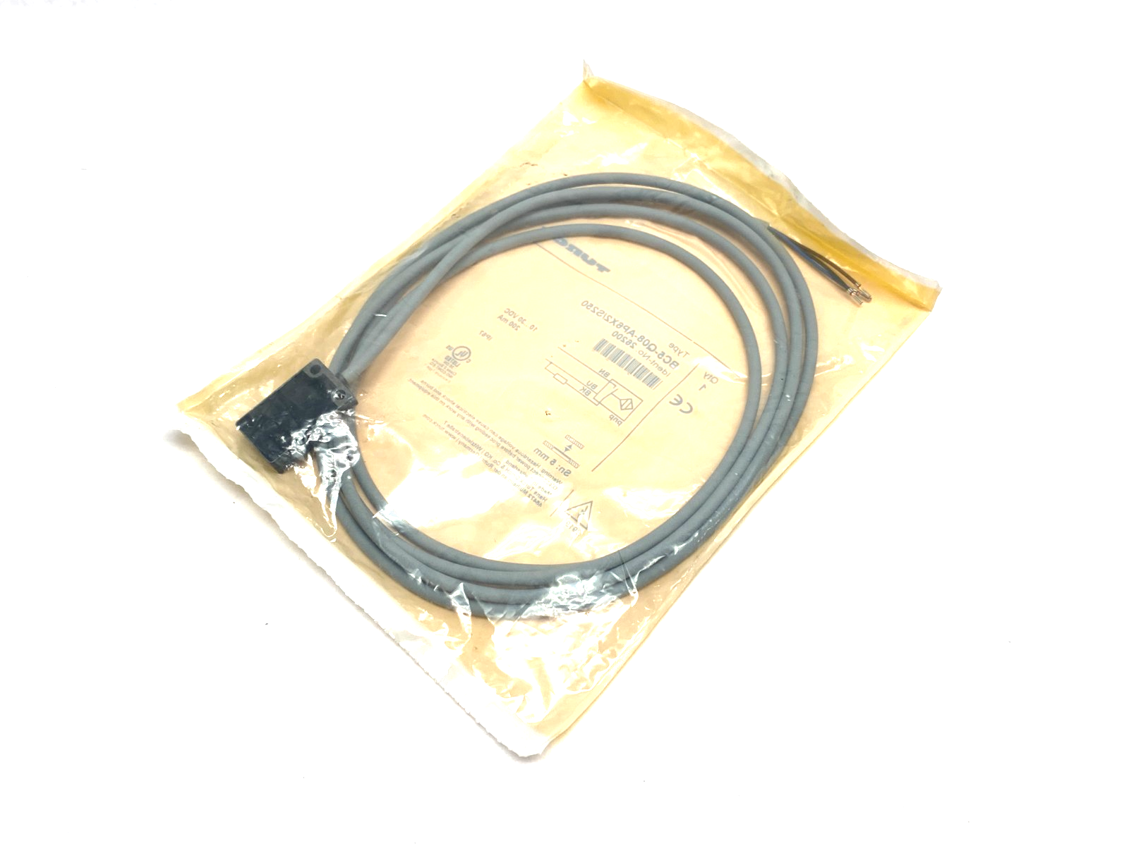 Turck BC5-Q08-AP6X2/S250 Rectangular Capacitive Sensor 5mm Sn, 10-30VDC 26200 - Maverick Industrial Sales