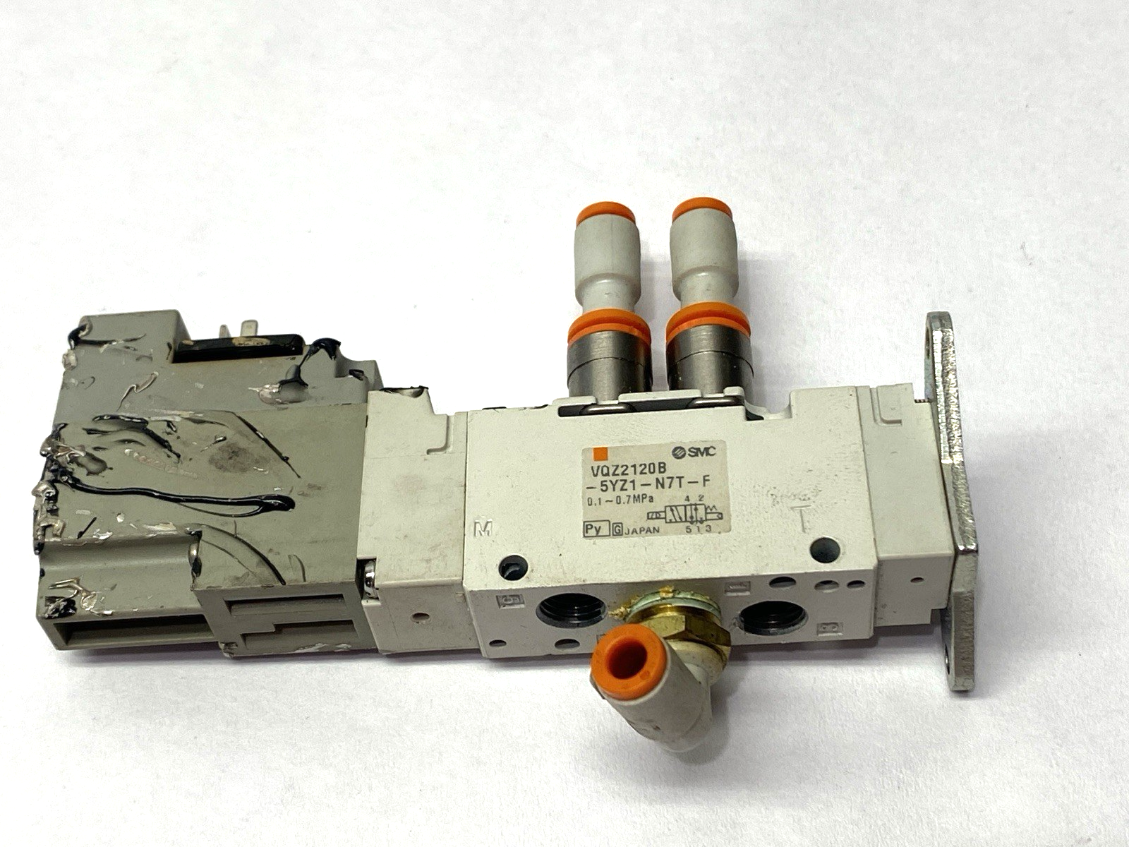 SMC VQZ2120B-5YZ1-N7T-F Solenoid Valve 1/4" Ports - Maverick Industrial Sales