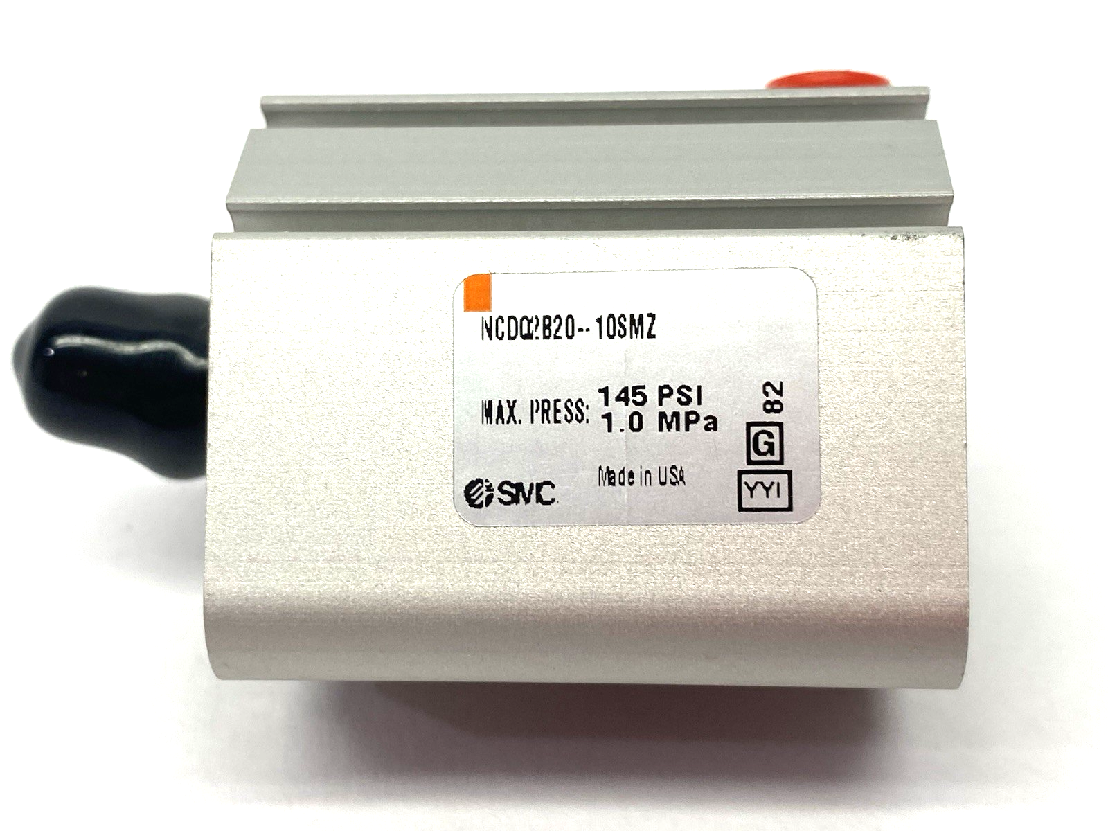 SMC NCDQ2B20-10SMZ Single Acting Compact Cylinder, Spring Return, 20mm Bore - Maverick Industrial Sales