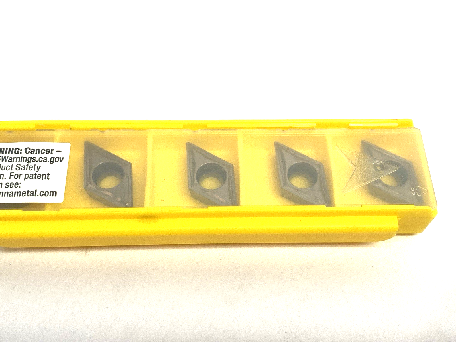 5537442 | Kennametal Screw-On DCMT Insert Positive DCMT11T304FP PKG OF 5 - New - Maverick Industrial Sales