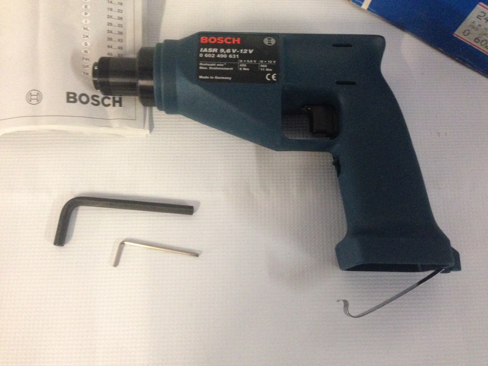 Bosch 0 602 490 631 Exact Industrial Drill Driver 9.6V-12V 8-11Nm - Maverick Industrial Sales