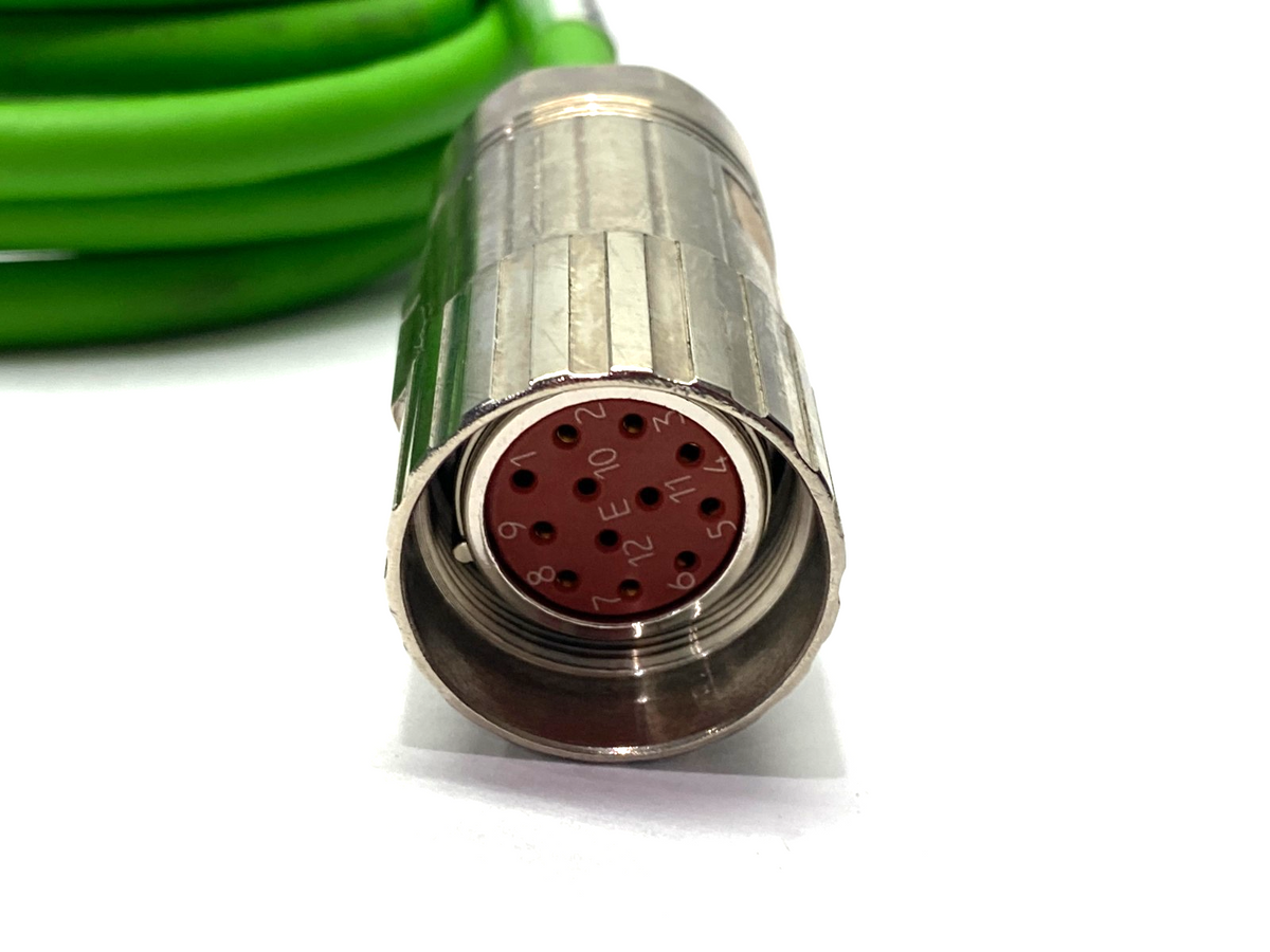 Beckhoff ZK4530-0010-0030 Resolver Cable F/F M23 12-Pin Plug to D-Sub 15-Pin 3m - Maverick Industrial Sales