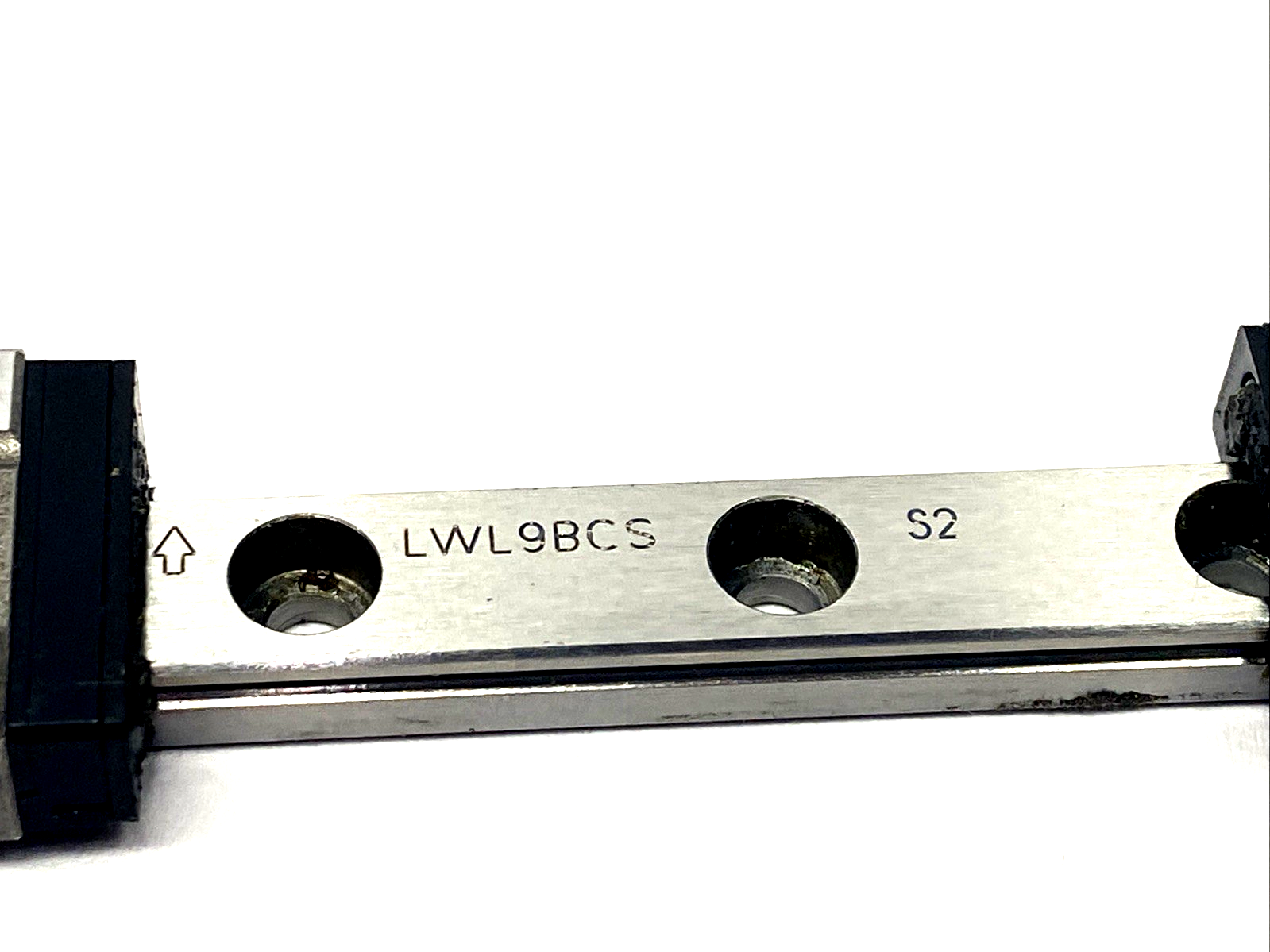 IKO LWL9R160BHS2 Linear Guide Rail 160mm w/ x2 LWL9BCS Guide Bearing Blocks - Maverick Industrial Sales