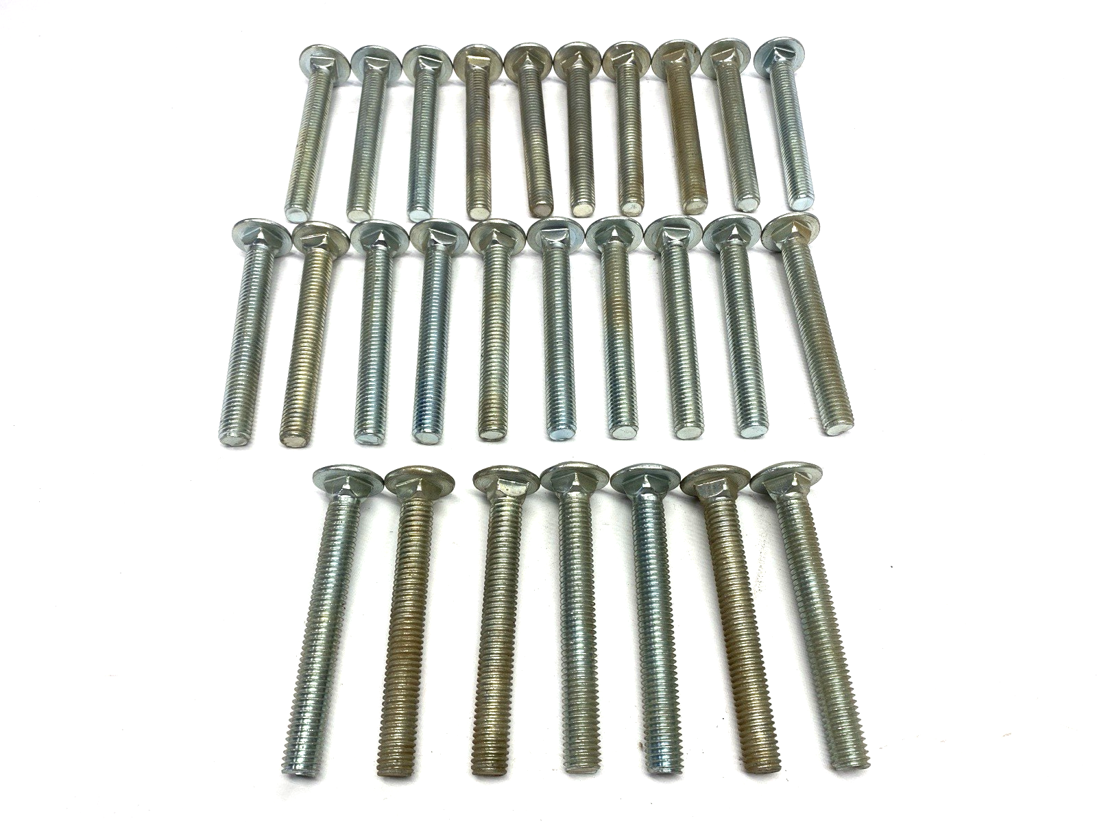 1/2"-13 X 4" Carriage Bolt Grade 2 LOT OF 27 SHELFWARE - New – Open box - Maverick Industrial Sales