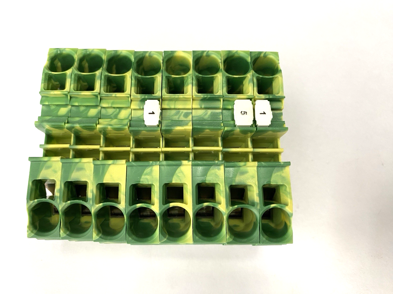 Wago 2002‑1207 Topjobs Ground Terminal Block LOT OF 8 - Maverick Industrial Sales