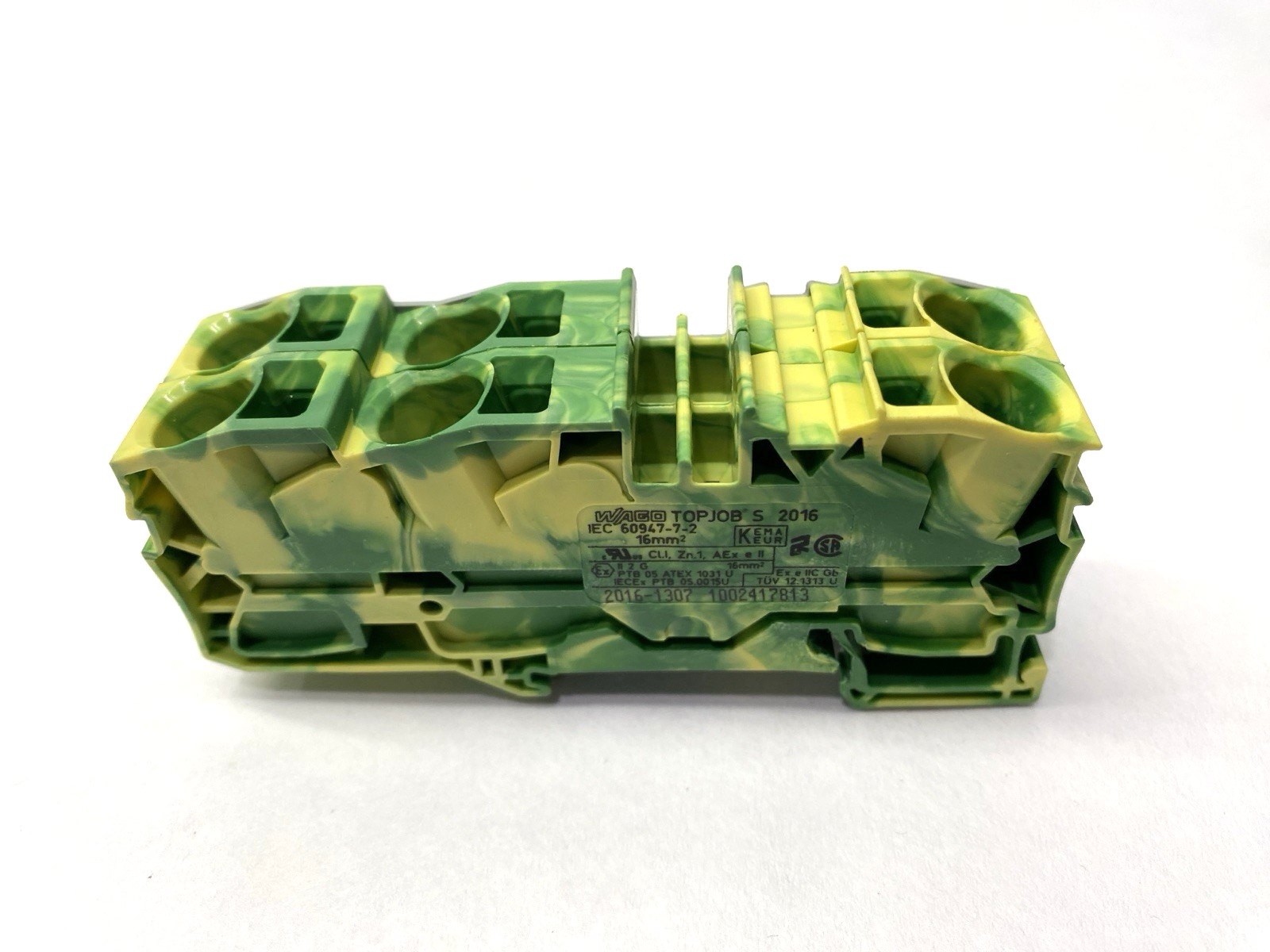 2016-1307 | Wago Topjobs Ground Terminal Block LOT OF 2 - Used - Maverick Industrial Sales