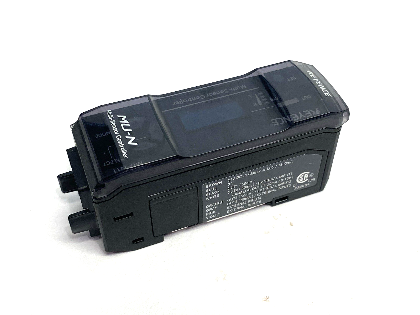 MU-N11 | Keyence Multi-Sensor Controller Main Unit, 4-Max Outputs, Expansions - Used - Maverick Industrial Sales