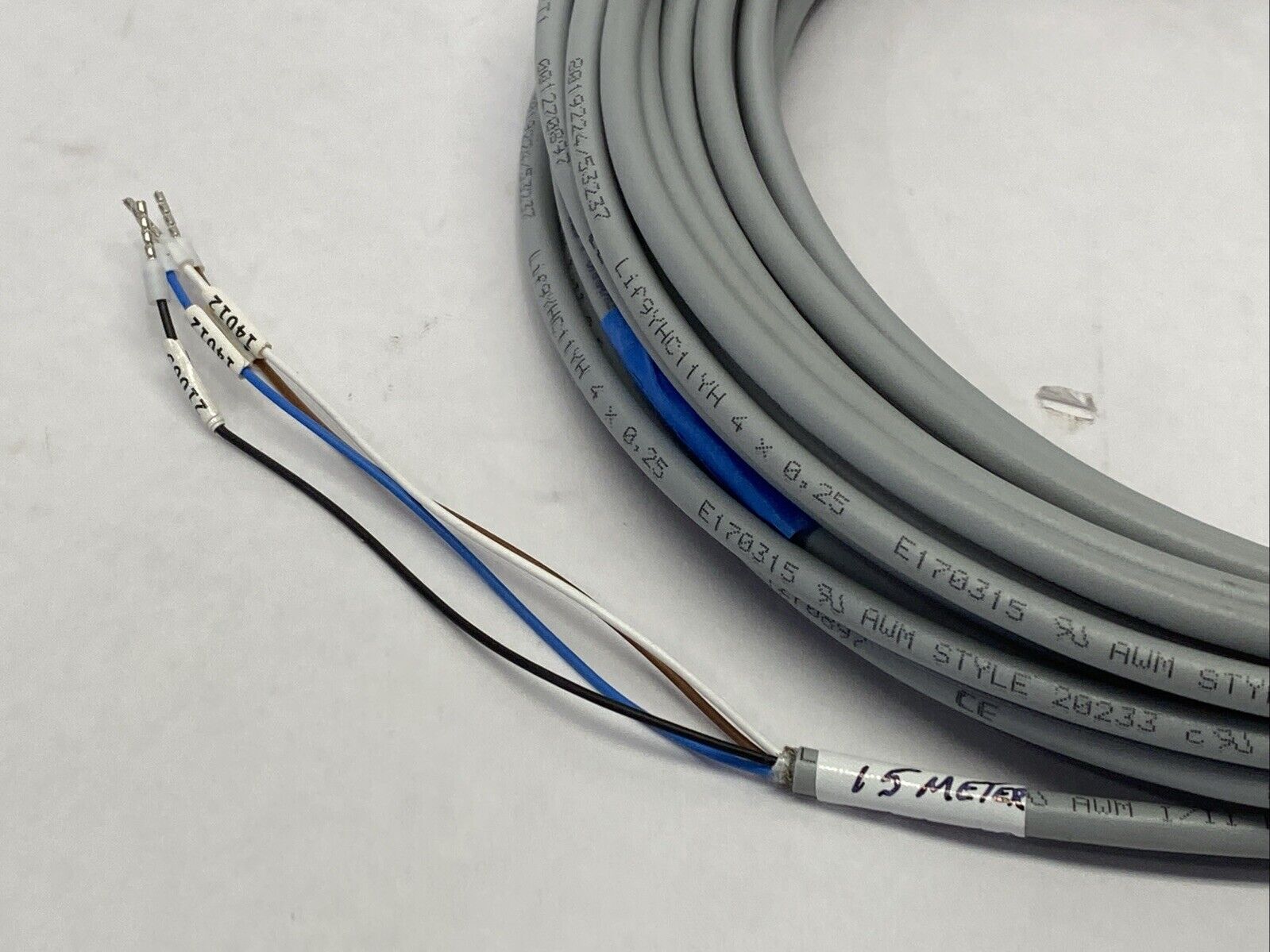 Lumberg Automation RKMWVS 4-358/15M Actuator / Sensor Cable Female M12 4-Pin 15m - Maverick Industrial Sales