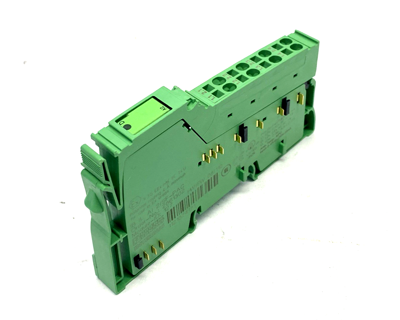 Phoenix Contact IB IL AI 2/SF-PAC Analog Input Module 2861302 - Maverick Industrial Sales