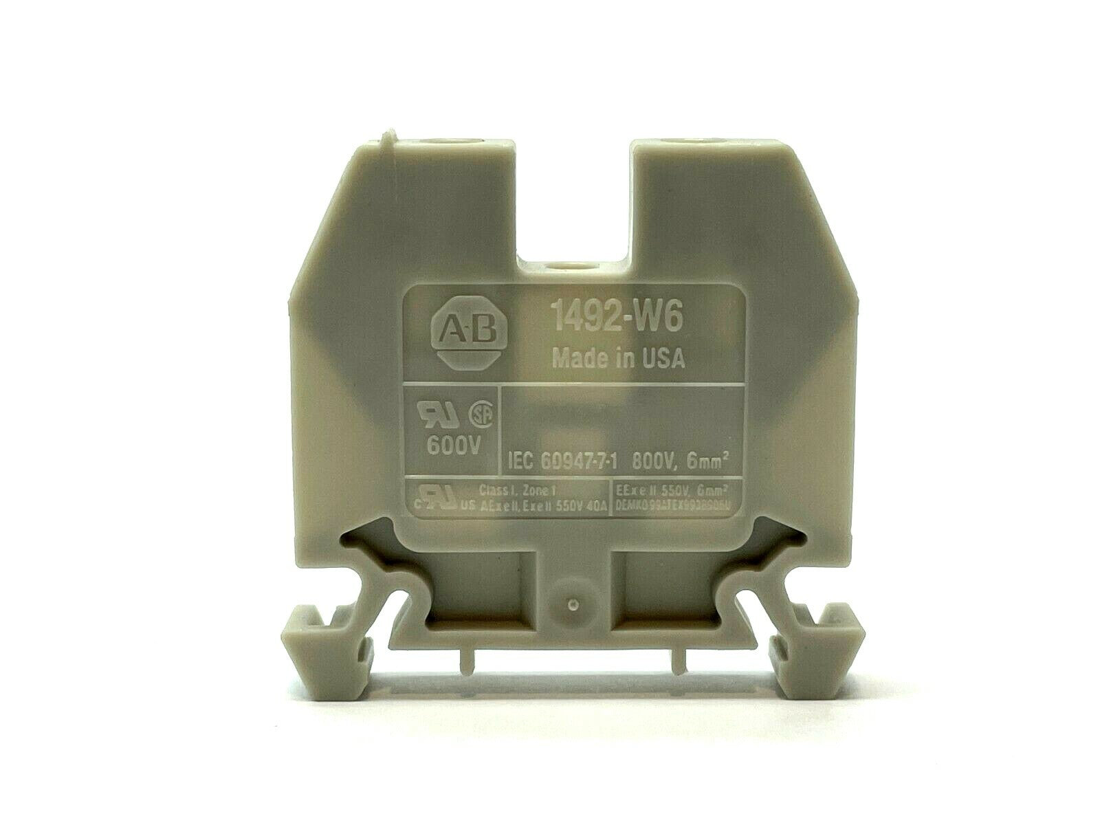 1492-W6 | Allen Bradley Terminal Blocks Gray LOT OF 10 - New – Open box - Maverick Industrial Sales