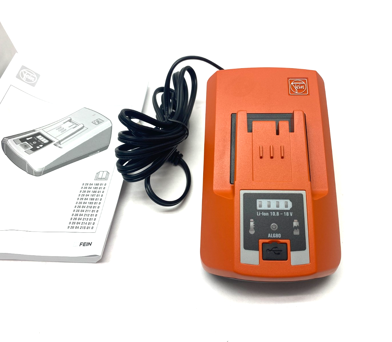 Fein ALG 80 Rapid Battery Charger 92604188010 - Maverick Industrial Sales