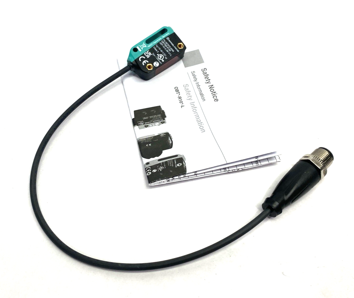 Pepperl+Fuchs OBT300-R100-2EP-IO-0,3M-V1-L Triangulation Sensor(BGS) 267075-0088 - Maverick Industrial Sales