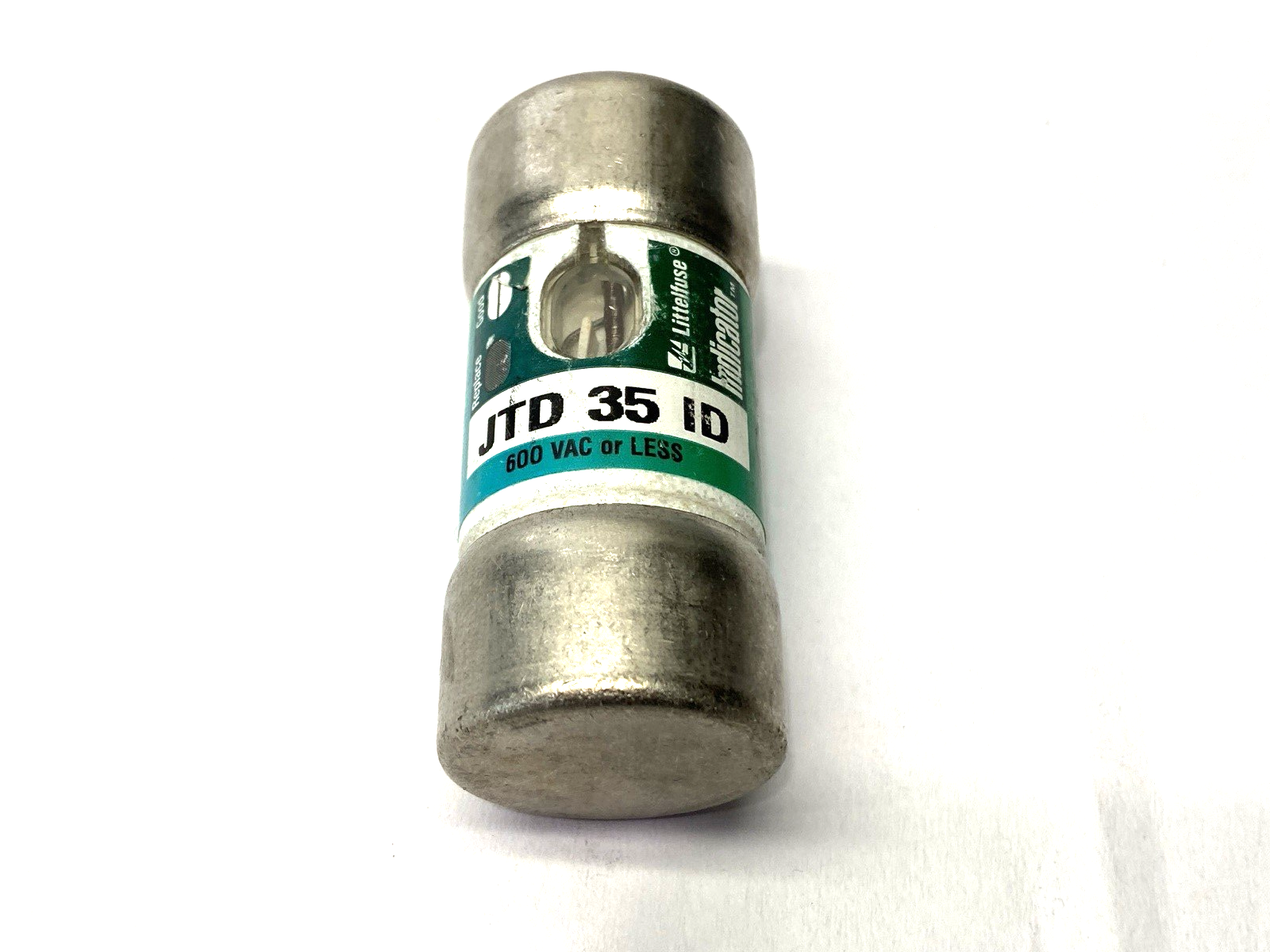 Littelfuse JTD35ID Current Limiting Time Delay Indicator Fuse Class J 600VAC 35A - Maverick Industrial Sales