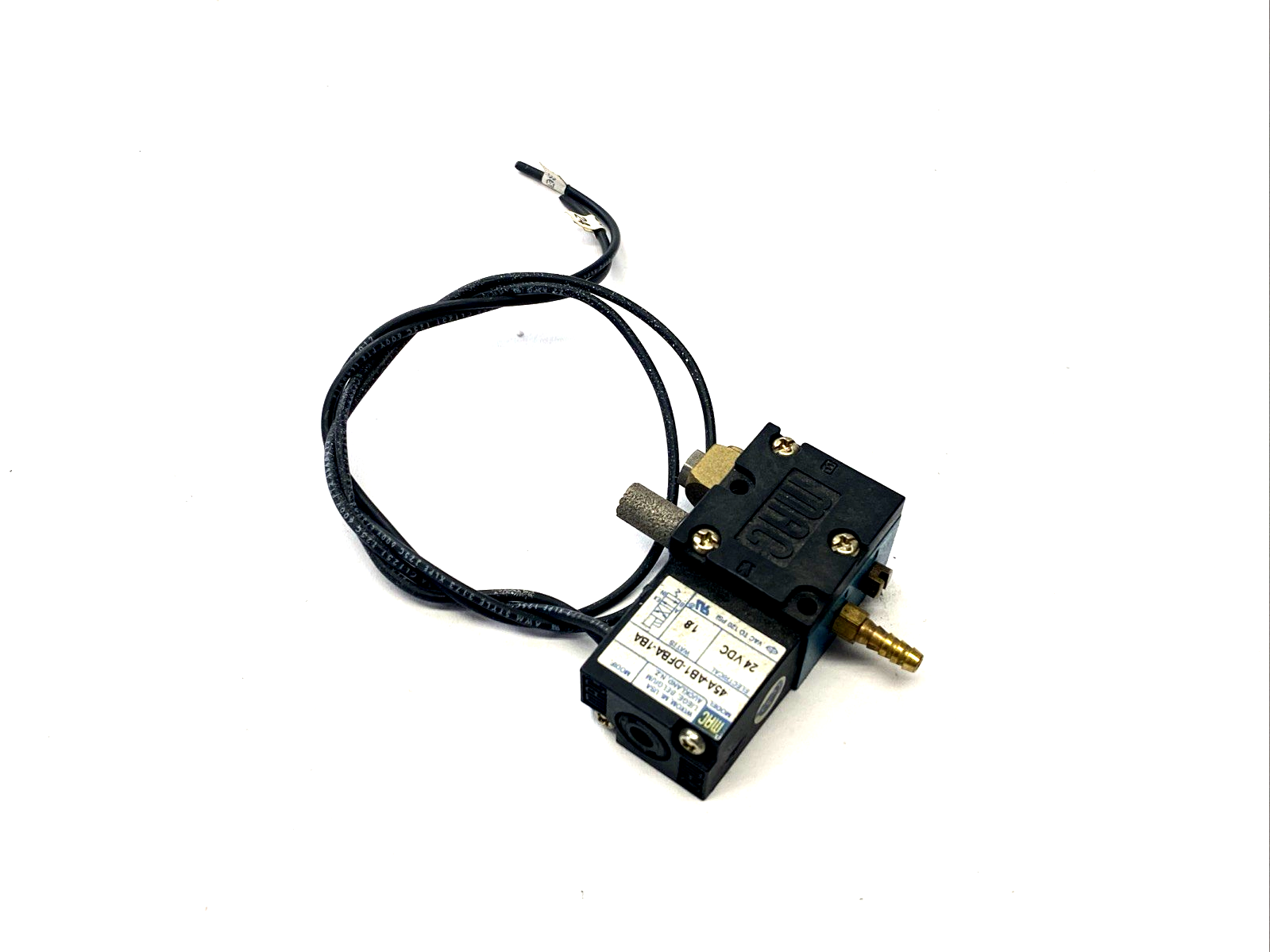 MAC Valves 45A-AB1-DFBA-1BA Solenoid Valve 24VDC 1.8W - Maverick Industrial Sales