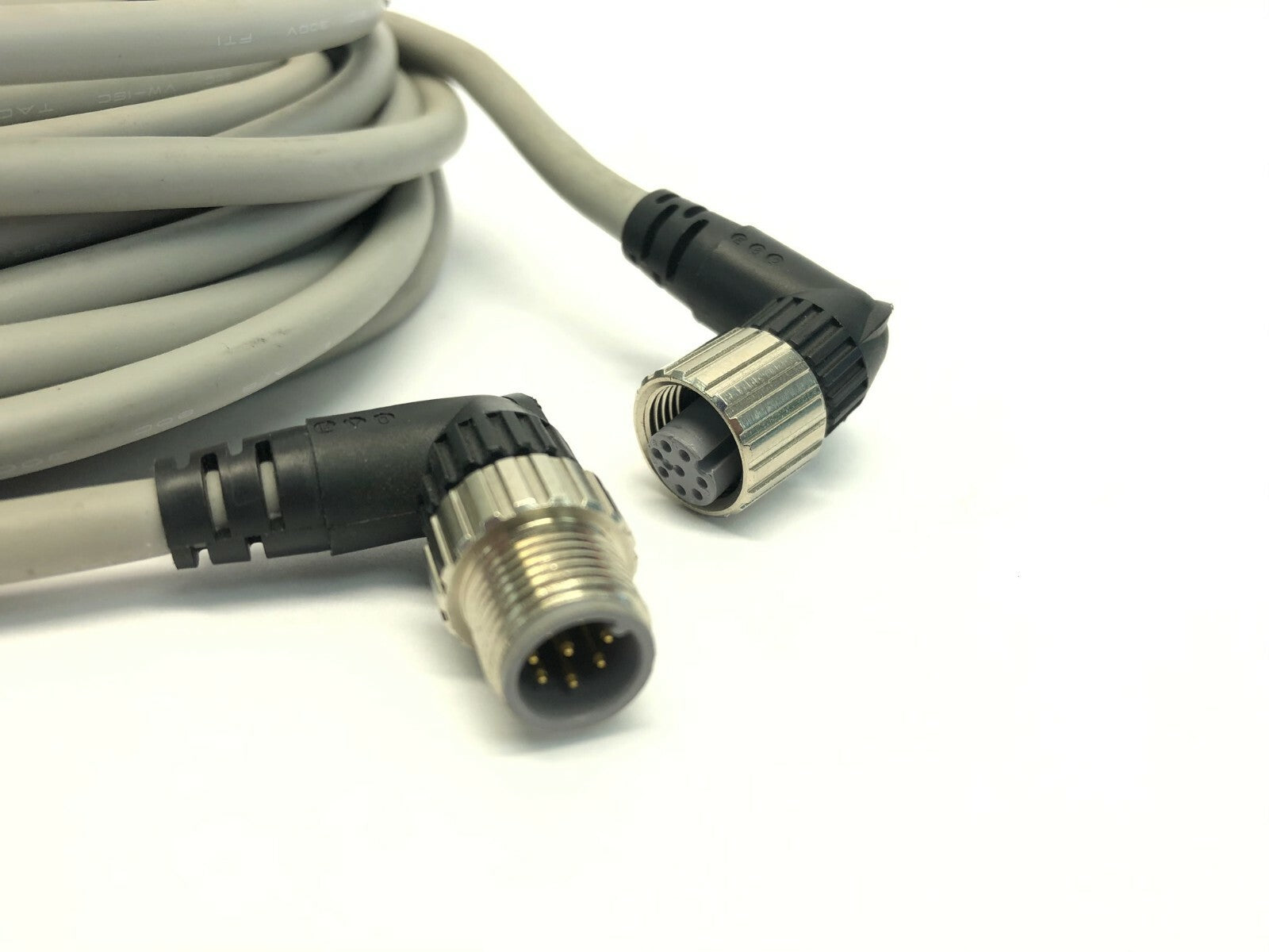 Omron EY6, EYO, E62, 8-Pin Sensor Cable, LOT OF 2 CABLES - Maverick Industrial Sales